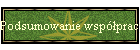 Podsumowanie wsp�pracy