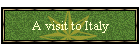 A visit to Italy